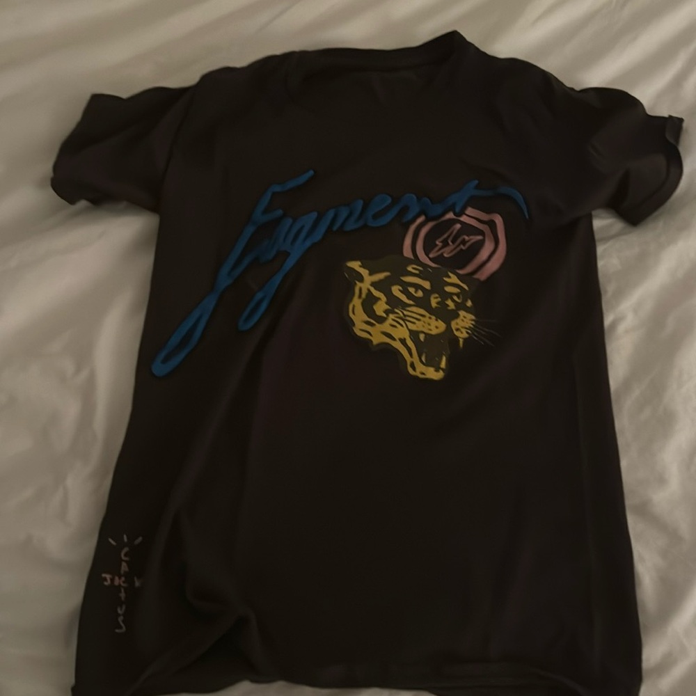Brown cactus jack fragment tee